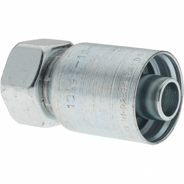 Parker Hydraulic Hose Swivel Fitting: 0.25" ID, 4 mm - PP-00111