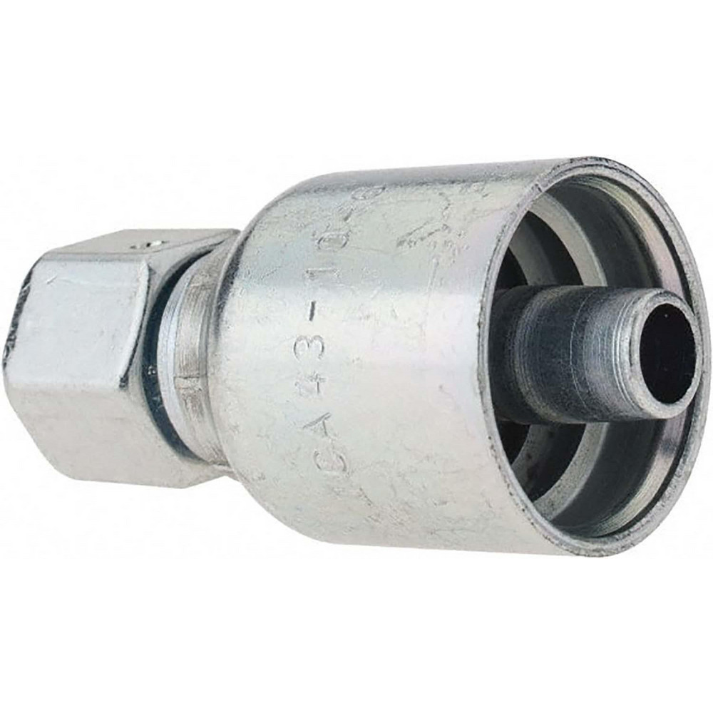 Parker Hydraulic Hose Swivel Fitting: 0.25" ID, 4 mm - PP-00111