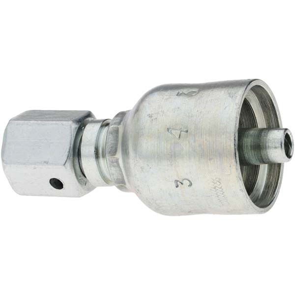 Parker Hydraulic Hose Swivel Fitting: 0.25" ID, 4 mm - PP-00111