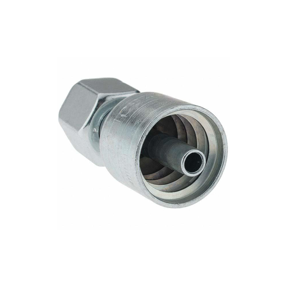 Parker Hydraulic Hose Swivel Fitting: 0.25" ID, 4 mm - PP-00111