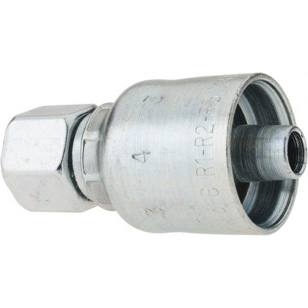 Parker Hydraulic Hose Swivel Fitting: 0.25" ID, 4 mm - PP-00111