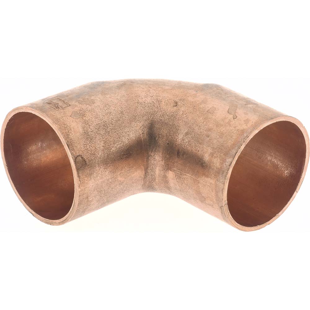 Mueller Industries Wrot Copper Pipe Tee: 1/4" Fitting, C x C x C, Solder Joint - W 04000