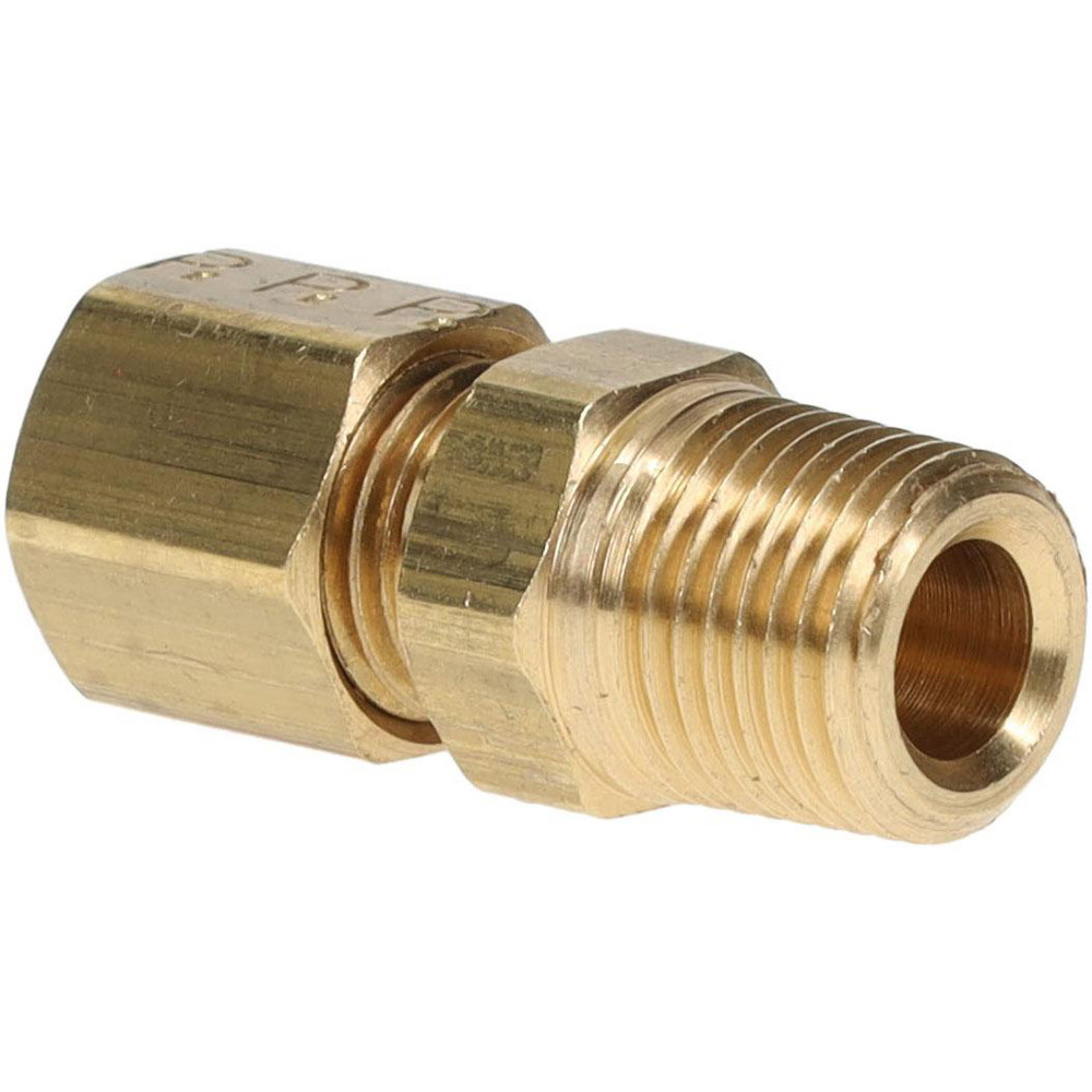 Parker Compression Tube Nut: 3/8-24, 3/16" Tube OD, Compression - 61C-3