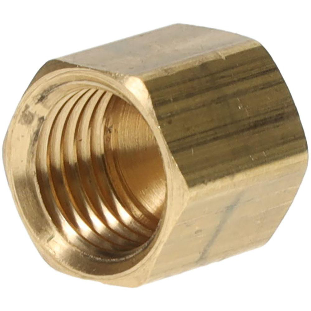 Parker Compression Tube Nut: 3/8-24, 3/16" Tube OD, Compression - 61C-3
