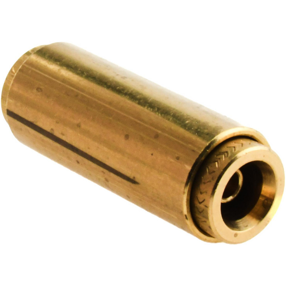 Norgren Push-to-Connect Tube x Tube Fitting: Union, 1/4" OD - 94450304M