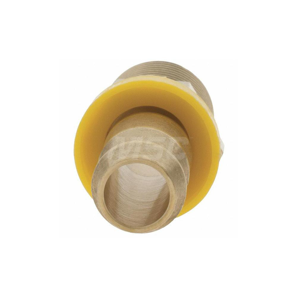 Value Collection Barbed Push-On Hose Male Connector: 1/2" NPTF, Brass - 2750003030