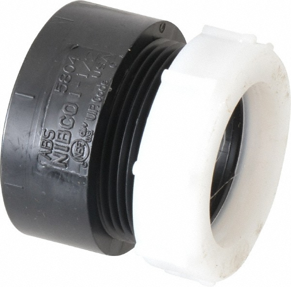 NIBCO Drain, Waste & Vent Trap: 1-1/2" Fitting, Hub x SJ, Acrylonitrile Butadiene Styrene - I018050