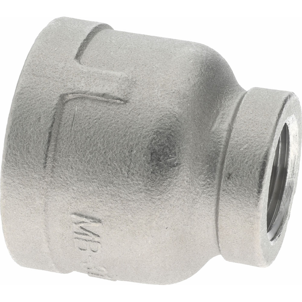 Merit Brass Pipe Reducer: 1 x 1/2", 316 Stainless Steel - K612-1608