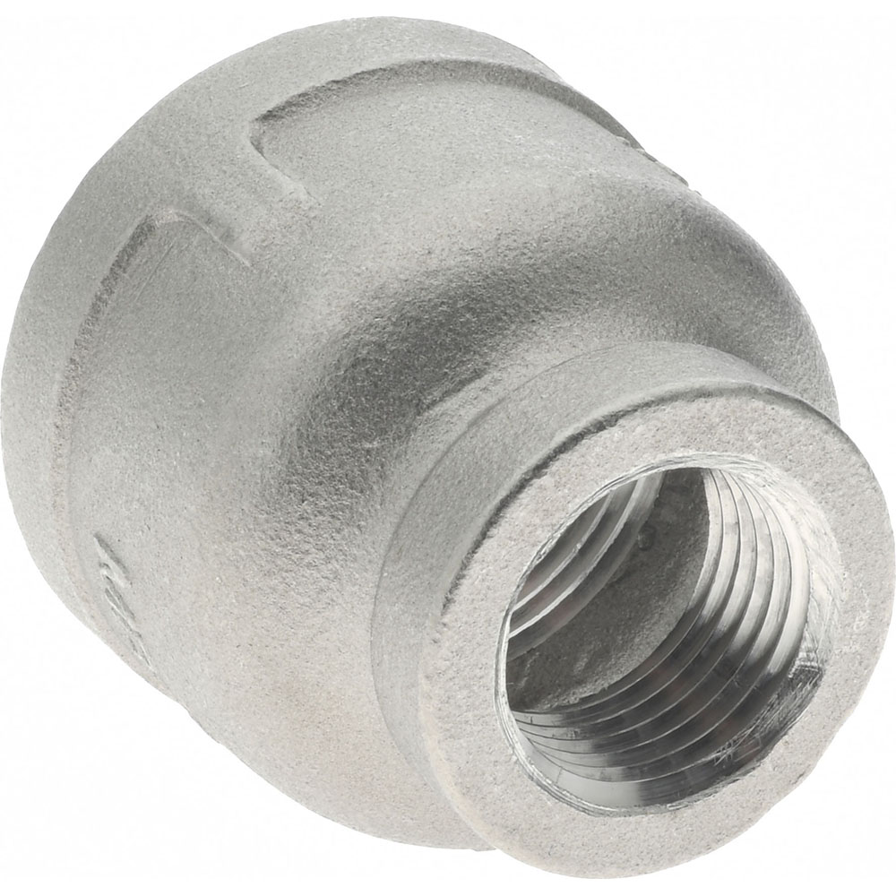 Merit Brass Pipe Reducer: 1 x 1/2", 316 Stainless Steel - K612-1608