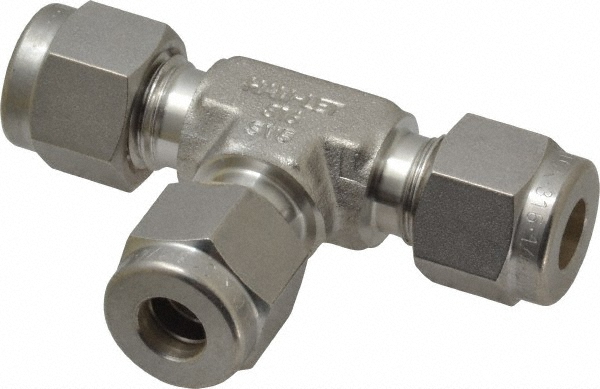 Ham-Let Compression Tube Male Elbow: 1/4" Tube OD, Compression x MNPT - 3002179