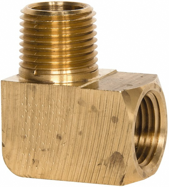 Eaton Industrial Pipe 90 ° Street Elbow: 1/2" Female Thread, 1/2" Male Thread, MNPTF x FNPTF - 3400X8