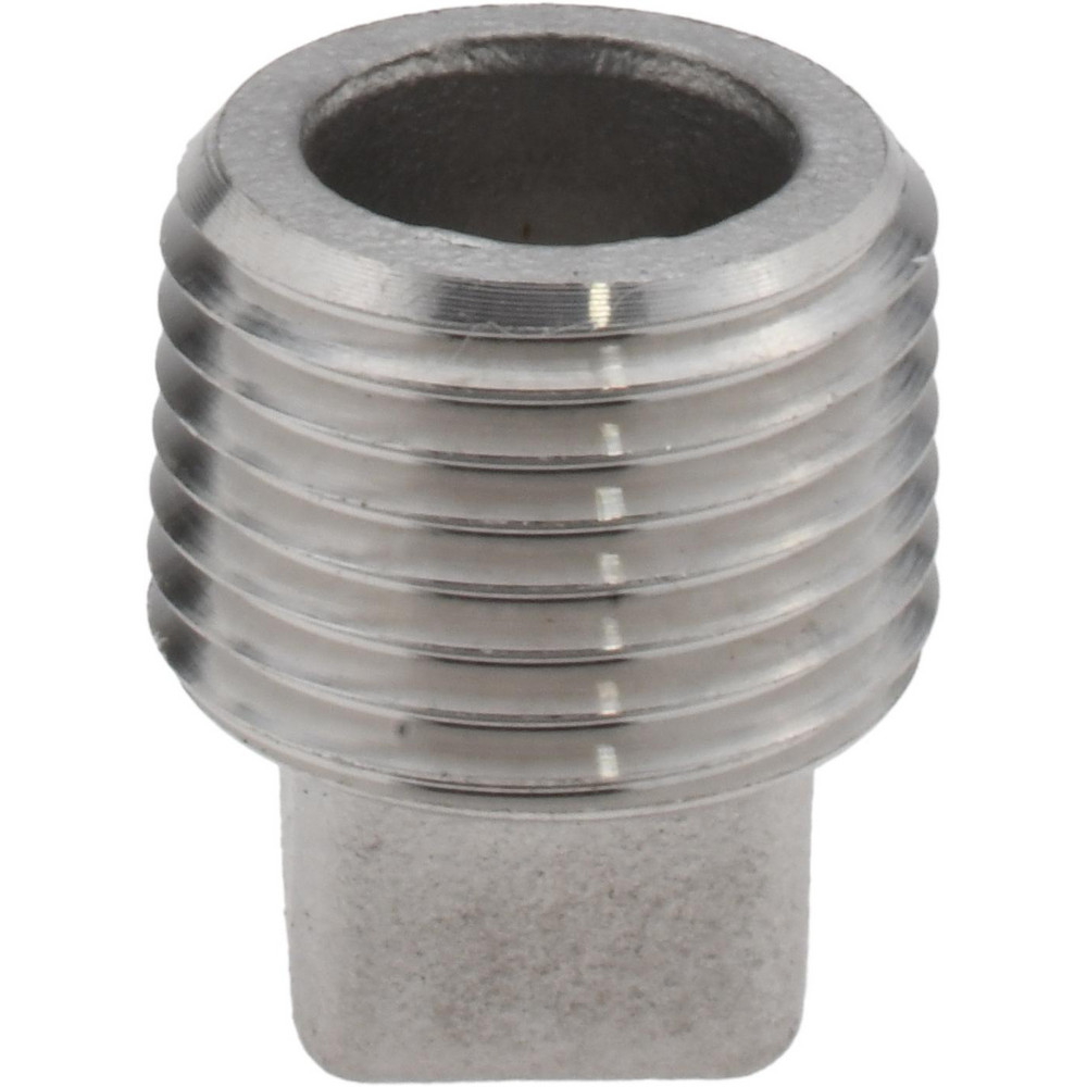 Value Collection Pipe Square Head Plug: 1/2", 304 Stainless Steel - 4SQ1/2