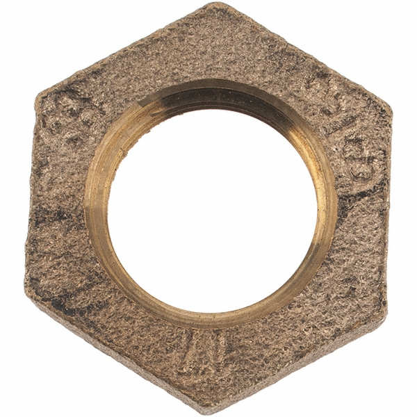 Merit Brass Brass Pipe End Cap: 3/8" Fitting, Threaded, FNPT, Class 125, Lead Free - XNL116-06
