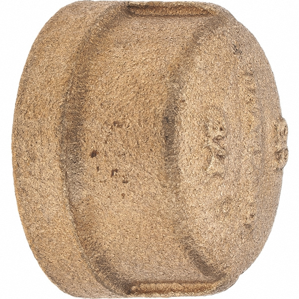 Merit Brass Brass Pipe End Cap: 3/8" Fitting, Threaded, FNPT, Class 125, Lead Free - XNL116-06
