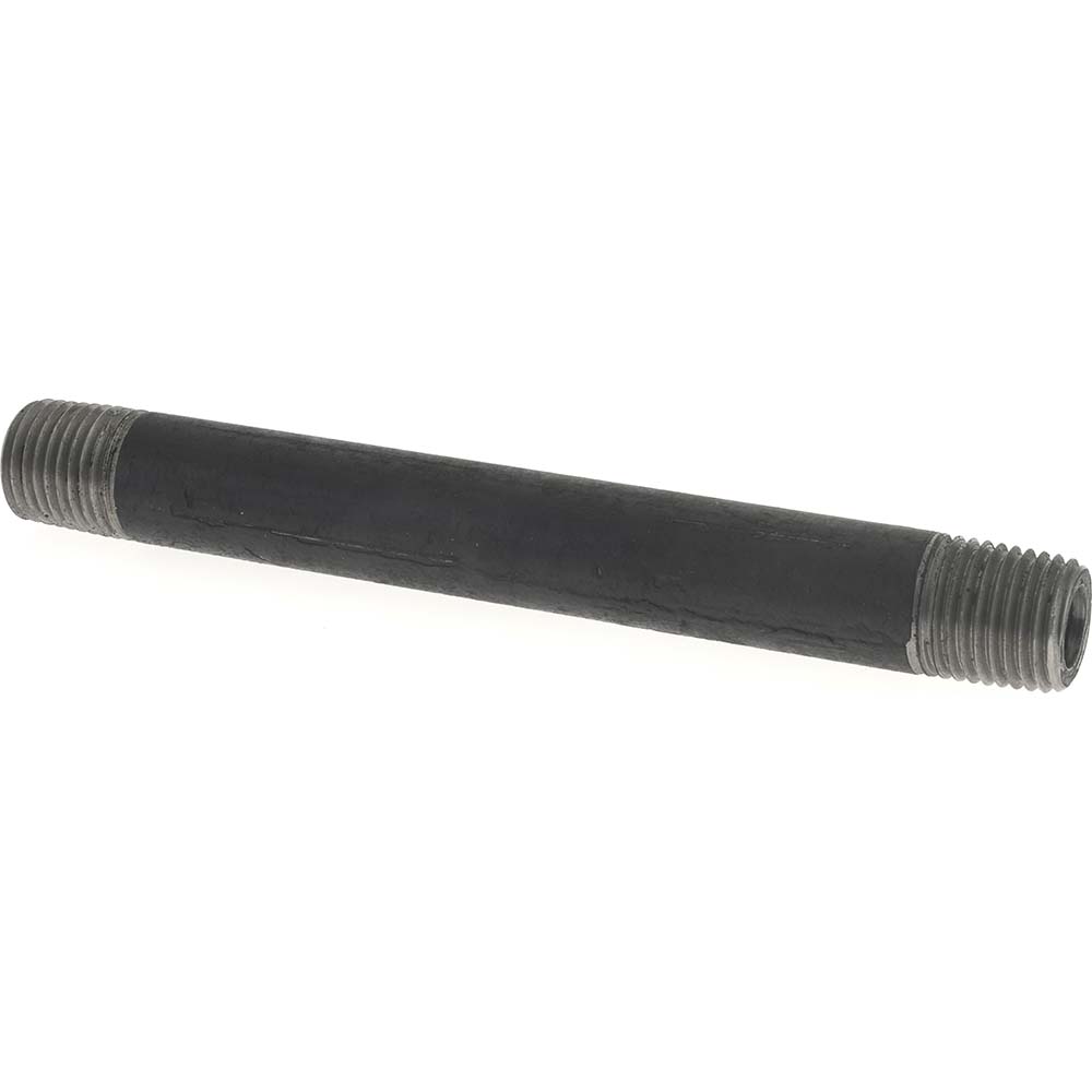 Value Collection Black Pipe Nipple: 1/4" Dia x 4-1/2" Long, Schedule 80 - XNB02045