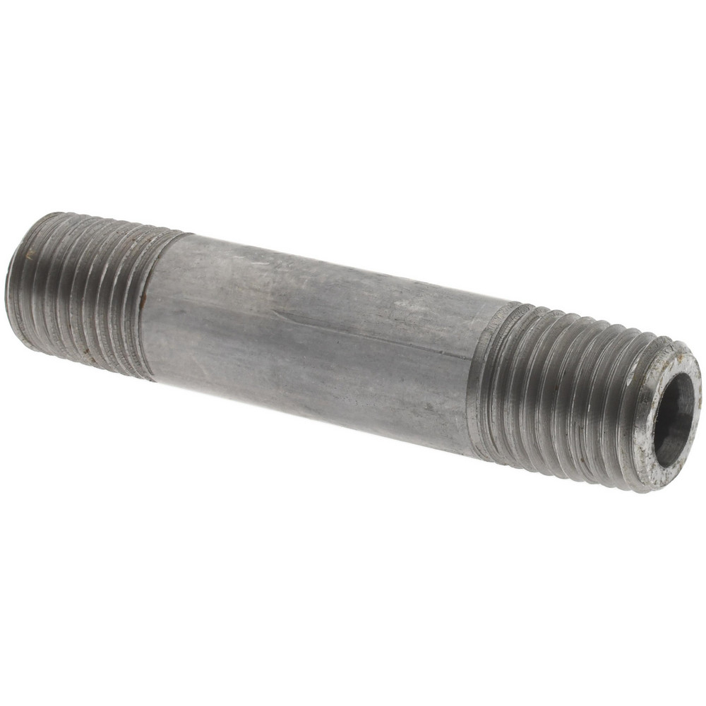 Value Collection Black Pipe Nipple: 1/4" Dia x 4-1/2" Long, Schedule 80 - XNB02045