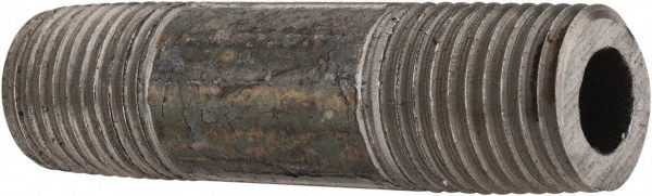 Value Collection Black Pipe Nipple: 1/4" Dia x 4-1/2" Long, Schedule 80 - XNB02045