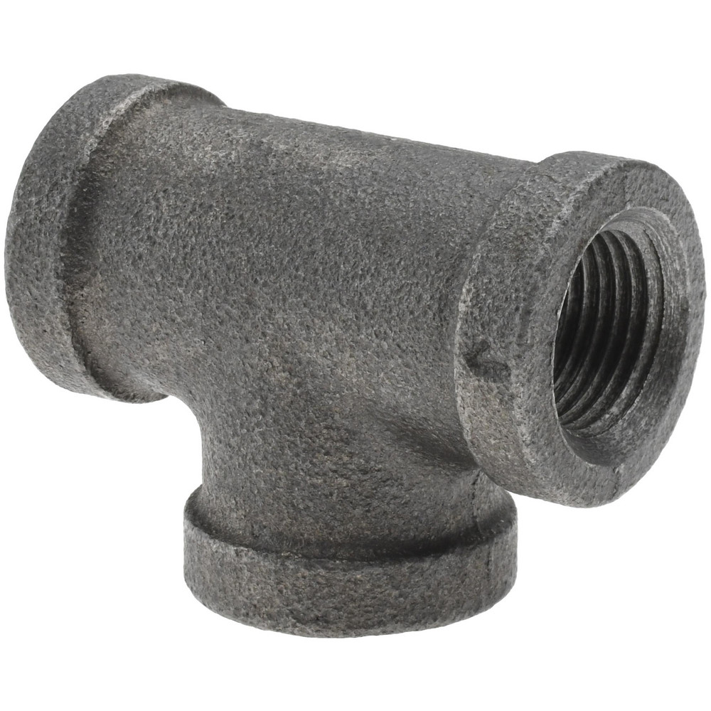Value Collection Black Pipe Fittings: Tee, 3/8", Threaded, Malleable Iron - B130 10