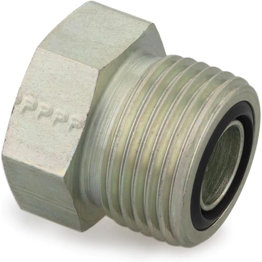 Parker Compression Tube Cap: 1-11/16-12, 1-1/4" Tube OD, ORFS x ORFS - KP80047