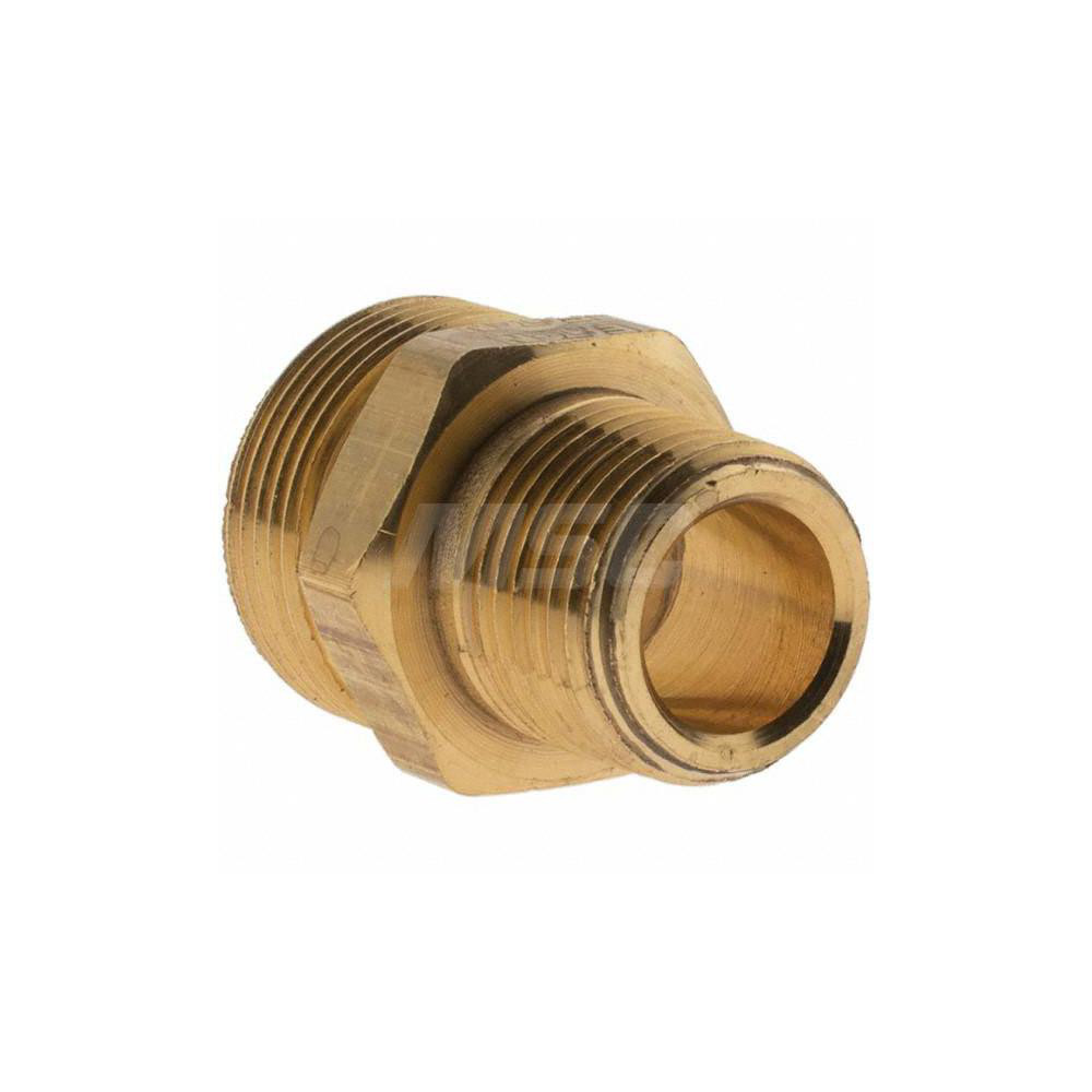Eaton 7/8-20 NPT, Brass Reusable Hose Male Fitting - 1390X8