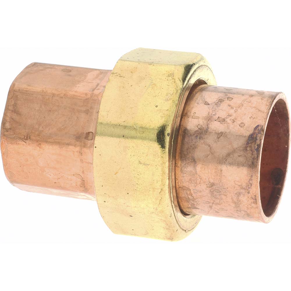 Mueller Industries Wrot Copper Pipe Reducer: 3/4" x 5/8" Fitting, C x C, Solder Joint - W 01035