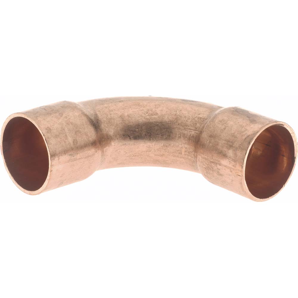 Mueller Industries Wrot Copper Pipe Reducer: 3/4" x 5/8" Fitting, C x C, Solder Joint - W 01035