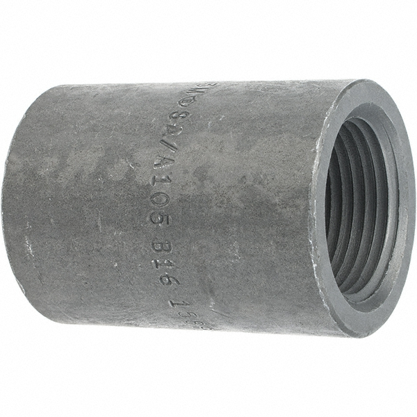 Merit Brass Stainless Steel Pipe Nipple: 1-1/4" Pipe, Grade 316 & 316L - 6520-001