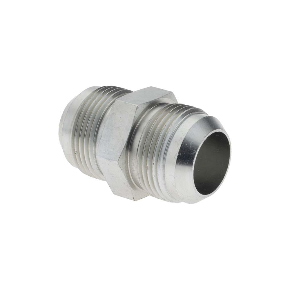 Parker Steel Flared Tube Connector: 1" OD, 37 deg Flared Angle - KP67154