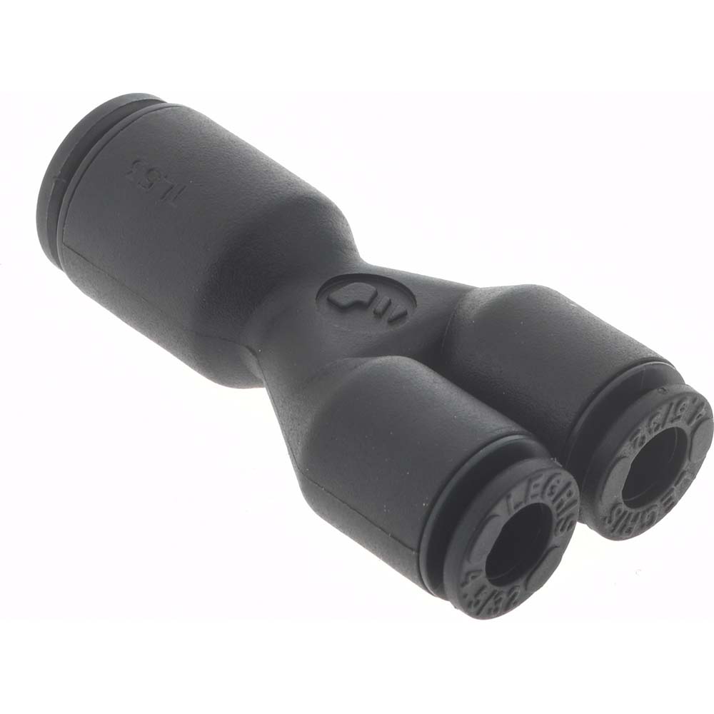 Norgren Push-to-Connect Tube x Tube Fitting: Union, 6.00 mm OD - C00200600