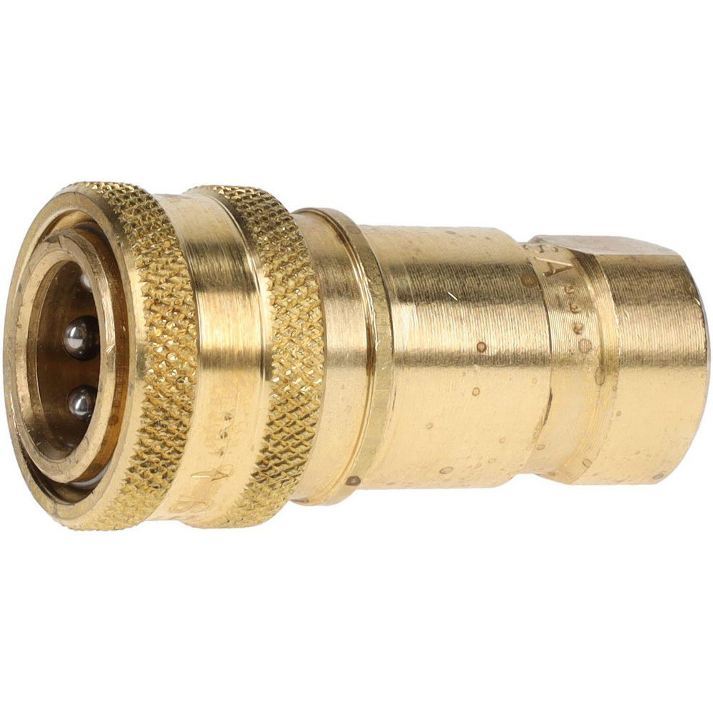 Parker Hydraulic Hose Female Pipe Rigid Coupler Fitting: 1/4", 1,000 psi - BH2-60