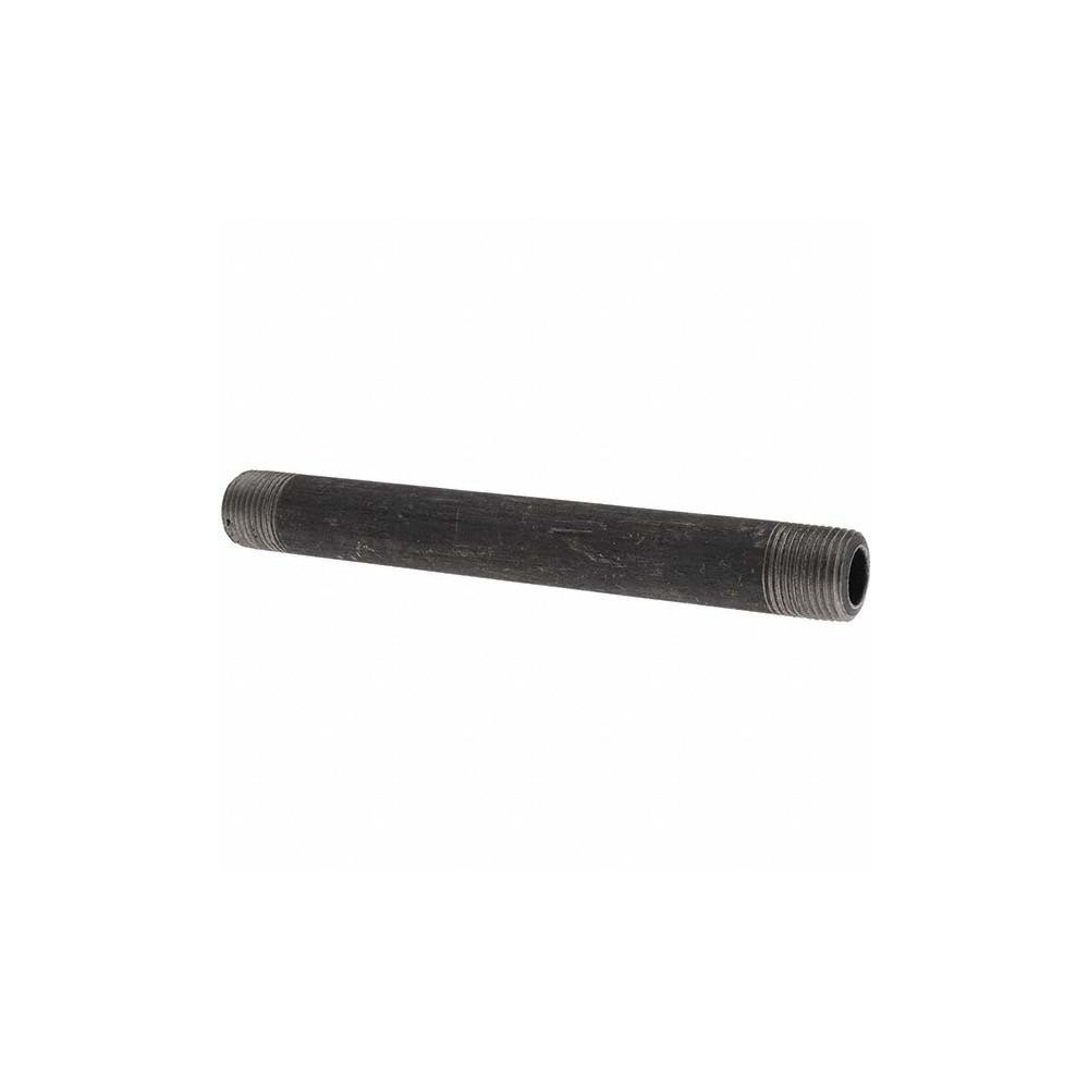 Value Collection Black Pipe Nipple: 3/8" Dia x 5-1/2" Long, Schedule 80 - BD-13648