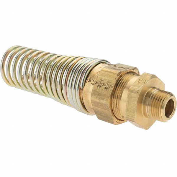 ANDERSON METALS 3/8, Reusable Hose Male Fitting - 2113