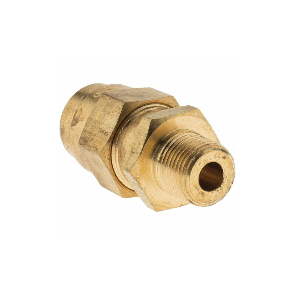 ANDERSON METALS 3/8, Reusable Hose Male Fitting - 2113