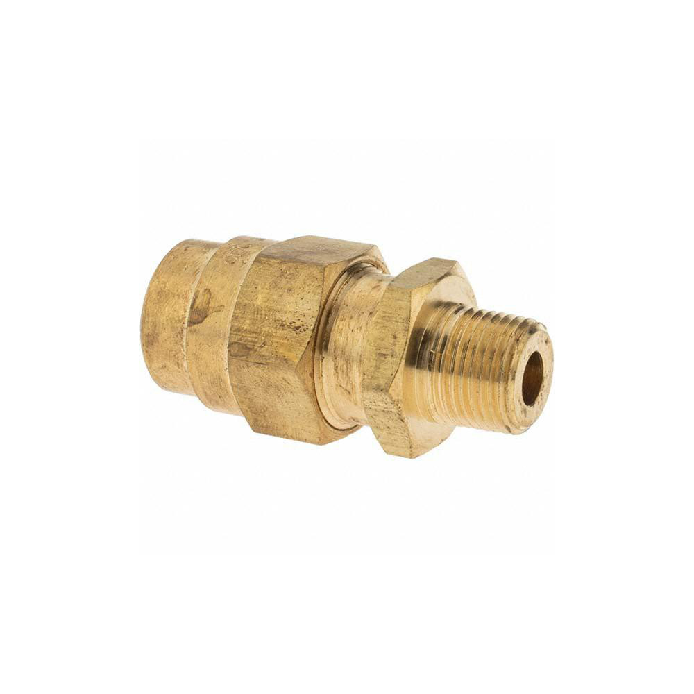 ANDERSON METALS 3/8, Reusable Hose Male Fitting - 2113