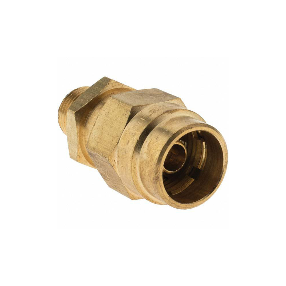 ANDERSON METALS 3/8, Reusable Hose Male Fitting - 2113