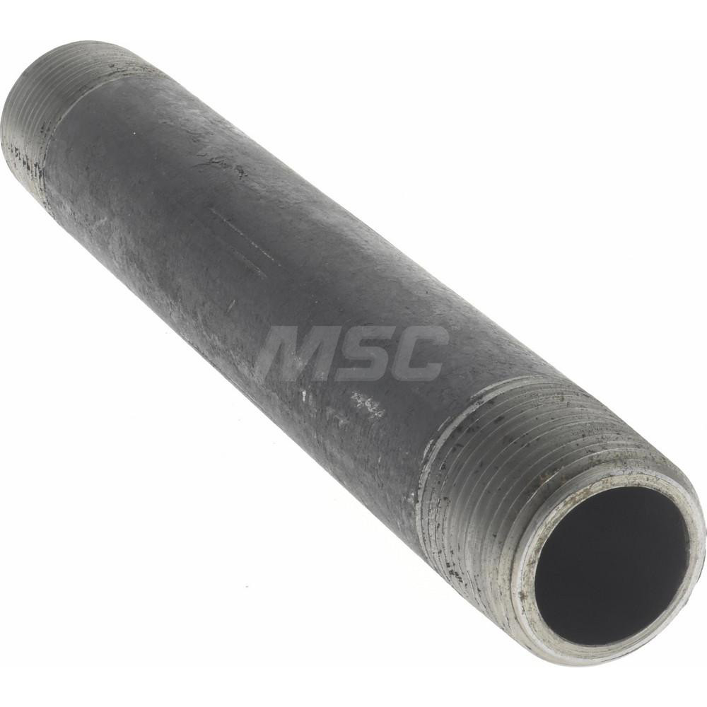 Anvil Black Pipe Nipple: 3/4" Dia x 6-1/2" Long, Schedule 80 - 0330520800
