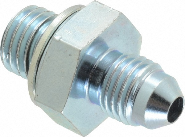 Voss Industrial Pipe Adapter: 3/8" Female Thread, M16 x 1.5 Male Thread, Male Metric x FNPT - PM 0616