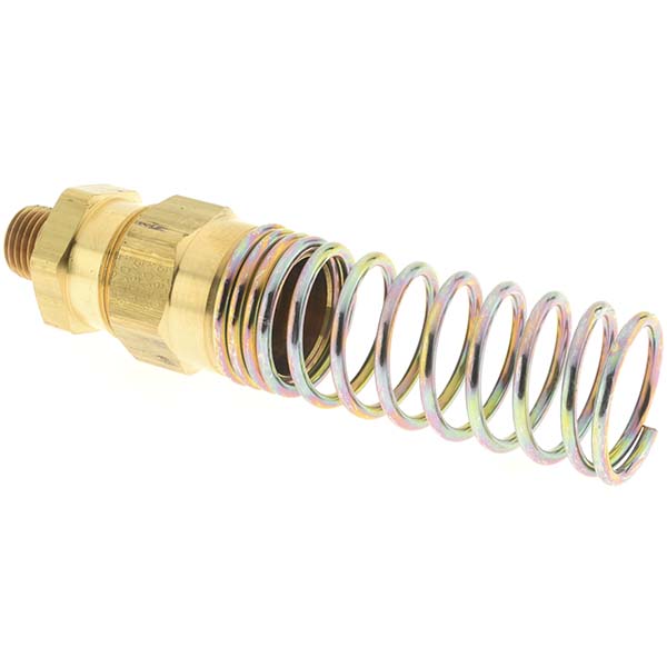 ANDERSON METALS 3/4 x 1/4 NPTF x NPSM, Reusable Hose Male Fitting - 2106