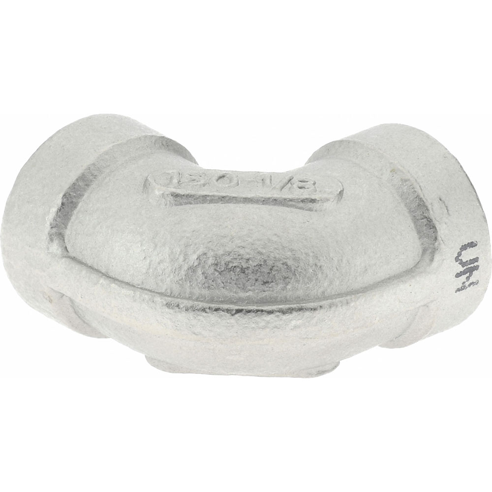 Merit Brass Pipe 90 deg Elbow: 1/8", 304 Stainless Steel - K401-02