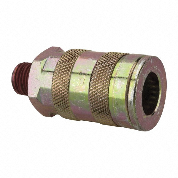 Value Collection Pneumatic Hose Coupling: 1/4" Thread, 3/8" Body Dia, Tru-Flate Automotive Interchange - 2333782511