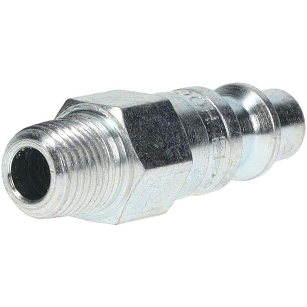 Parker Pneumatic Hose Coupling: 1/8-27, 1/4" Body Dia, Industrial Interchange - H0C