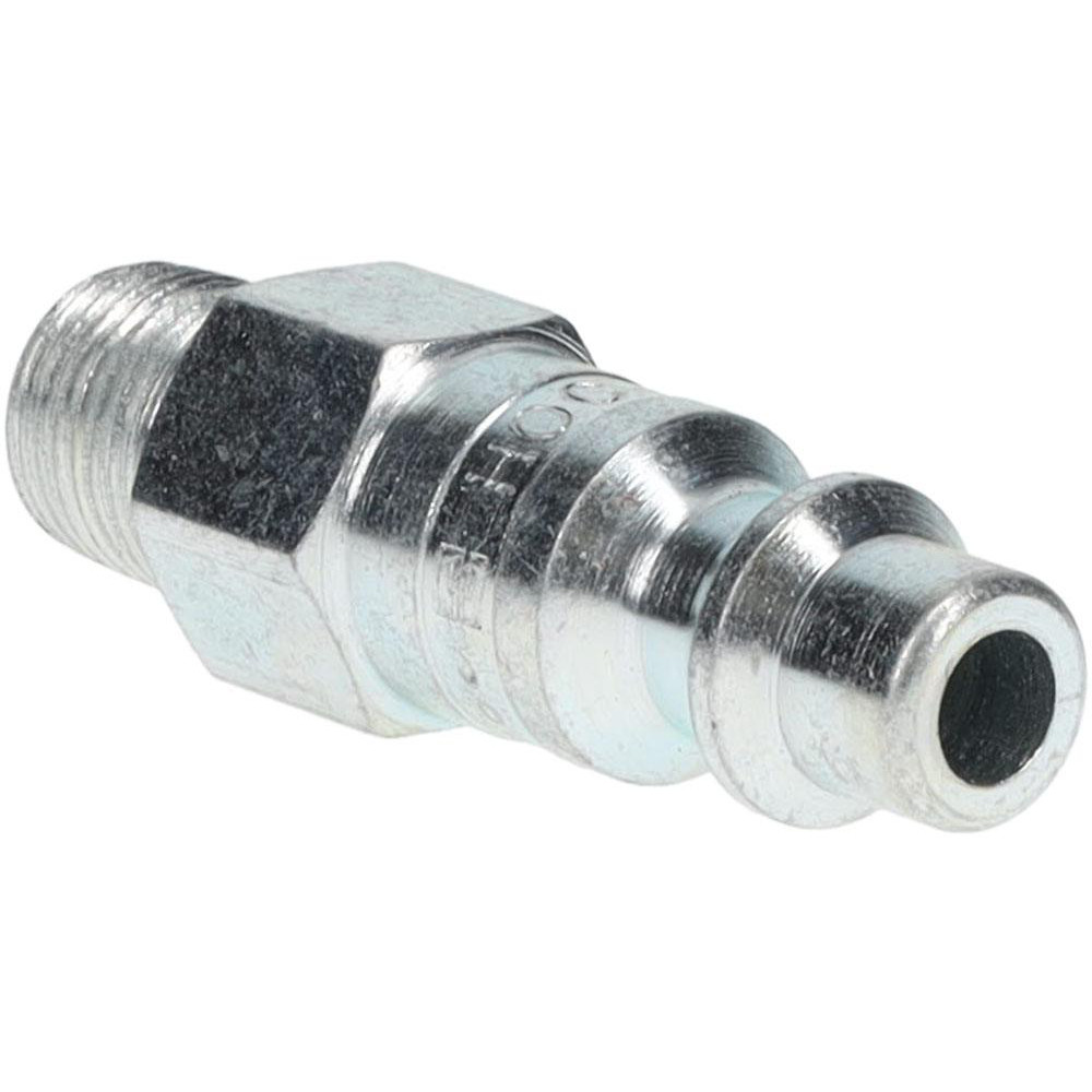 Parker Pneumatic Hose Coupling: 1/8-27, 1/4" Body Dia, Industrial Interchange - H0C