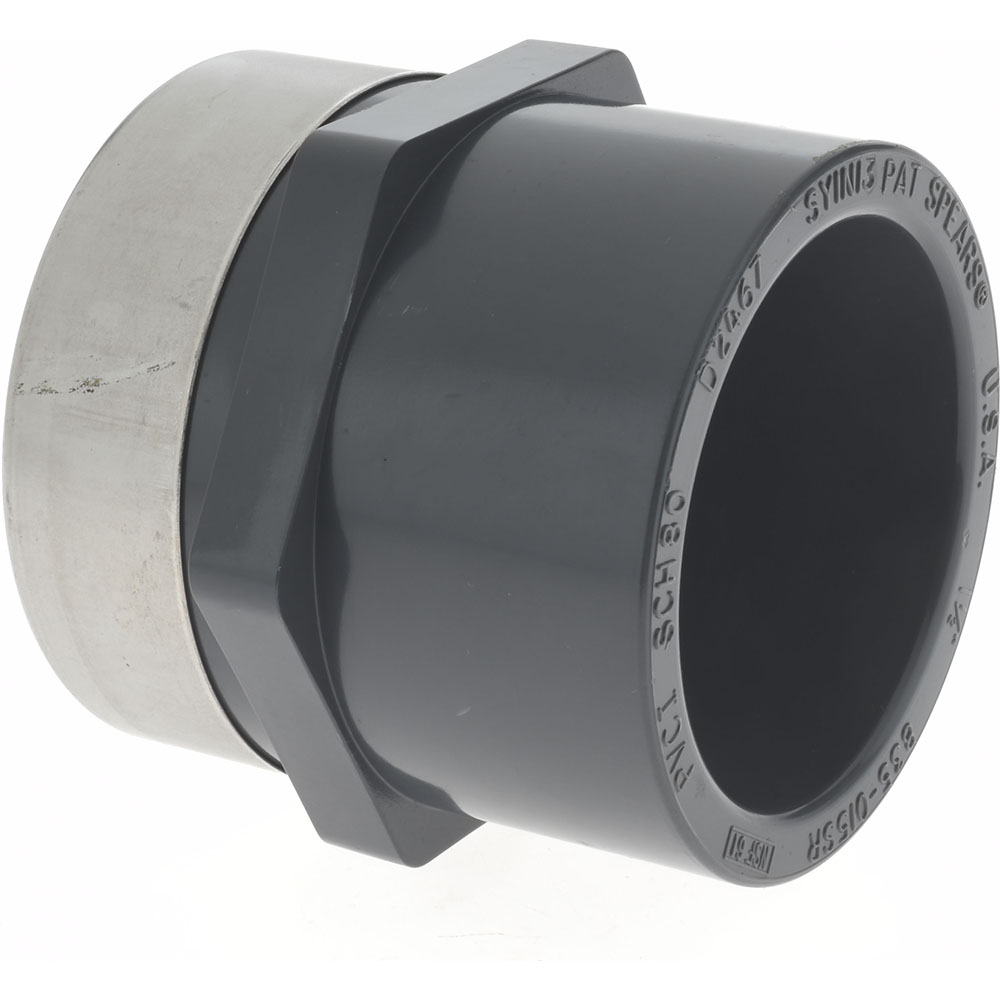 Value Collection 1-1/2" PVC Plastic Pipe Reinforced Female Adapter - 835-015SR