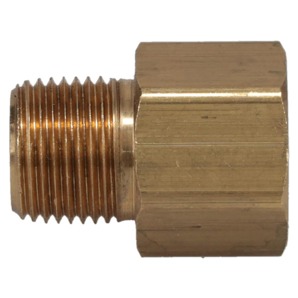 Parker Industrial Pipe Street Tee: 3/8" Female Thread, 3/8" Male Thread, MNPTF x FNPTF - 11151