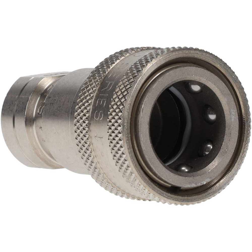 Parker Hydraulic Hose Female Pipe Rigid Coupler Fitting: 3/8", 1,500 psi - SH3-62