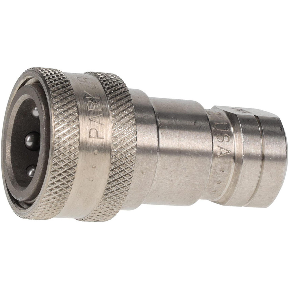 Parker Hydraulic Hose Female Pipe Rigid Coupler Fitting: 3/8", 1,500 psi - SH3-62