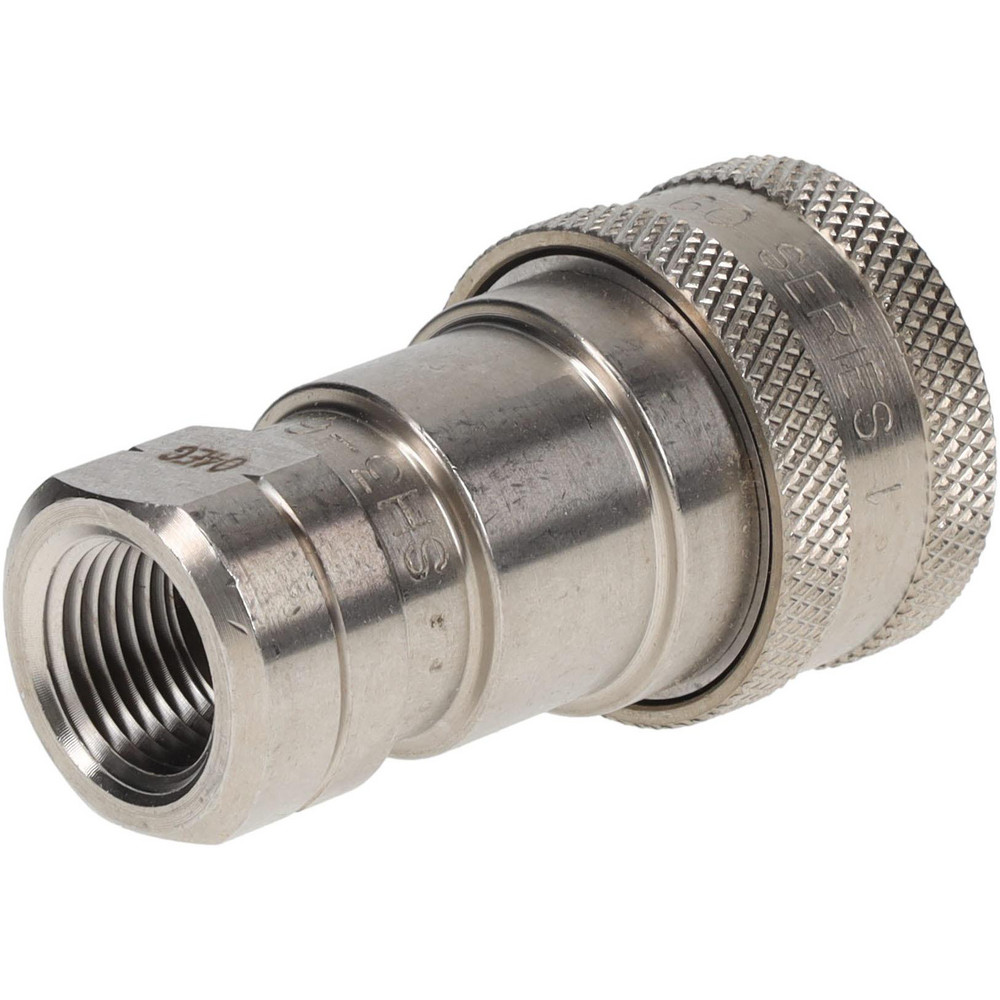 Parker Hydraulic Hose Female Pipe Rigid Coupler Fitting: 3/8", 1,500 psi - SH3-62