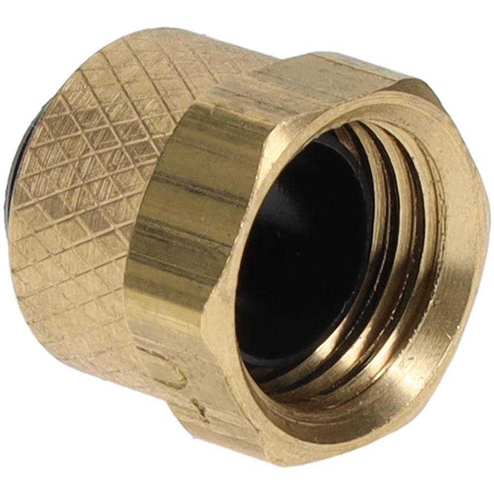 Parker Compression Tube Nut and Sleeve Assembly: 1/4" Tube OD, Compression - 61P-4
