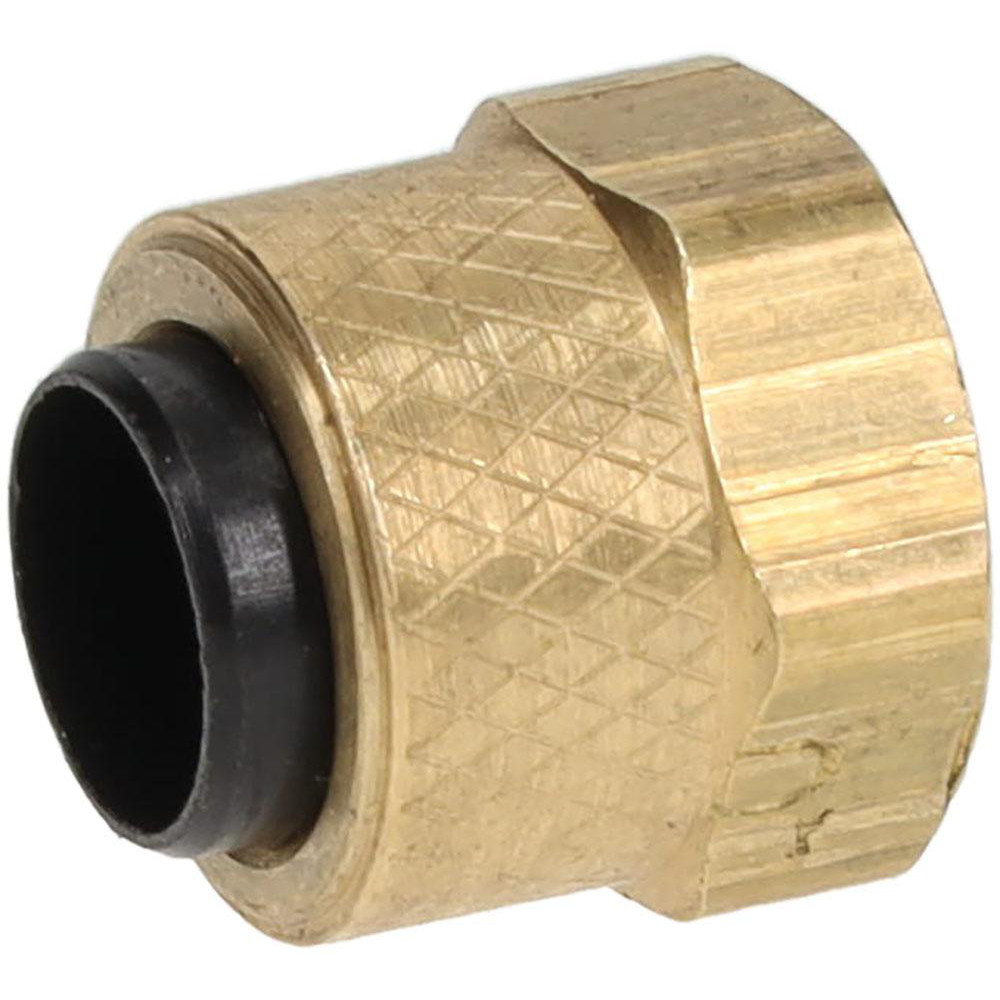 Parker Compression Tube Nut and Sleeve Assembly: 1/4" Tube OD, Compression - 61P-4