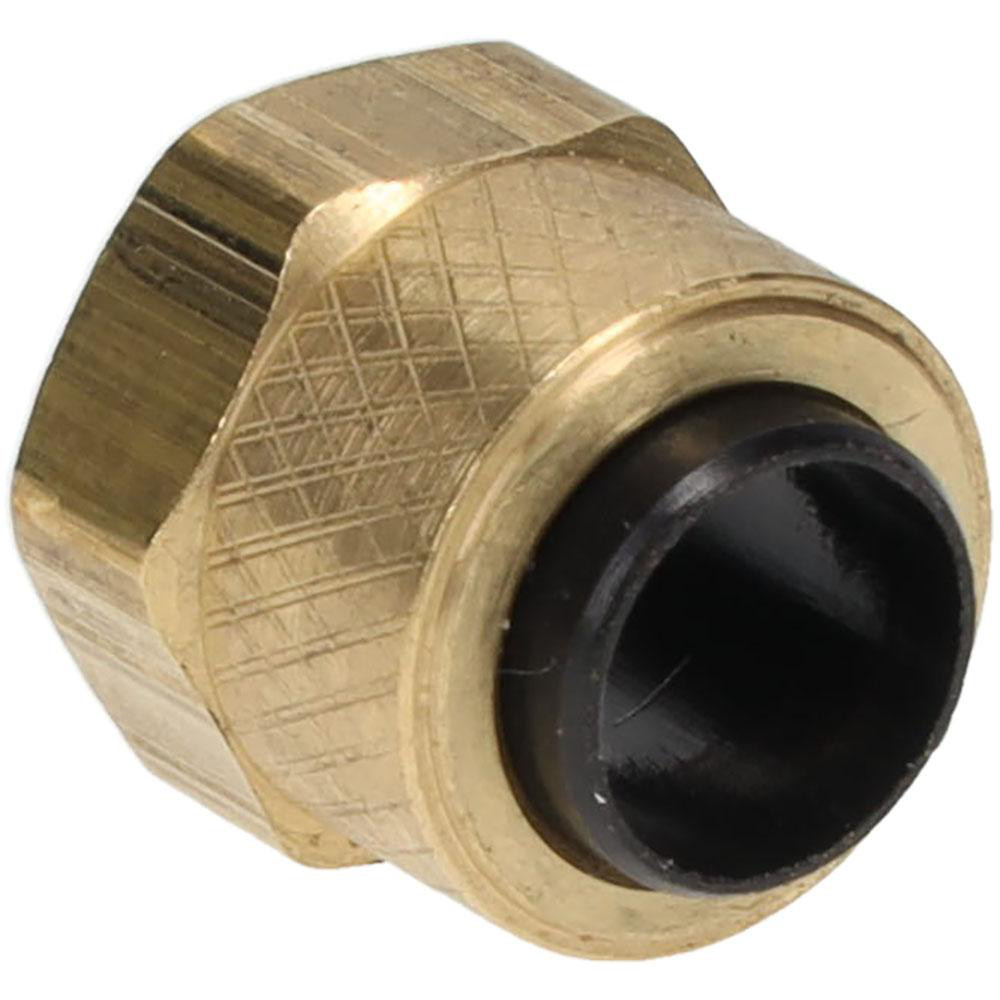 Parker Compression Tube Nut and Sleeve Assembly: 1/4" Tube OD, Compression - 61P-4